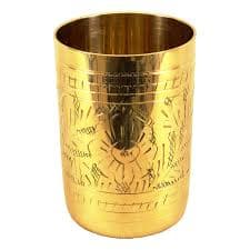 Drinkware Brass Glass